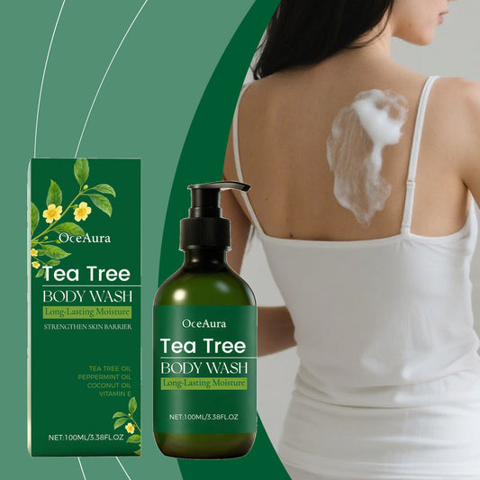 GEL DE DUCHA ÁRBOL DE TÉ — PURIFICACIÓN, FRESCURA Y PROTECCIÓN NATURAL