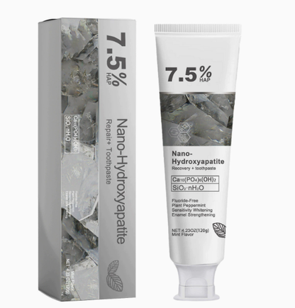NANO-HIDROXIAPATITA 7.5% | REPARACIÓN + BLANQUEAMIENTO SIN FLÚOR