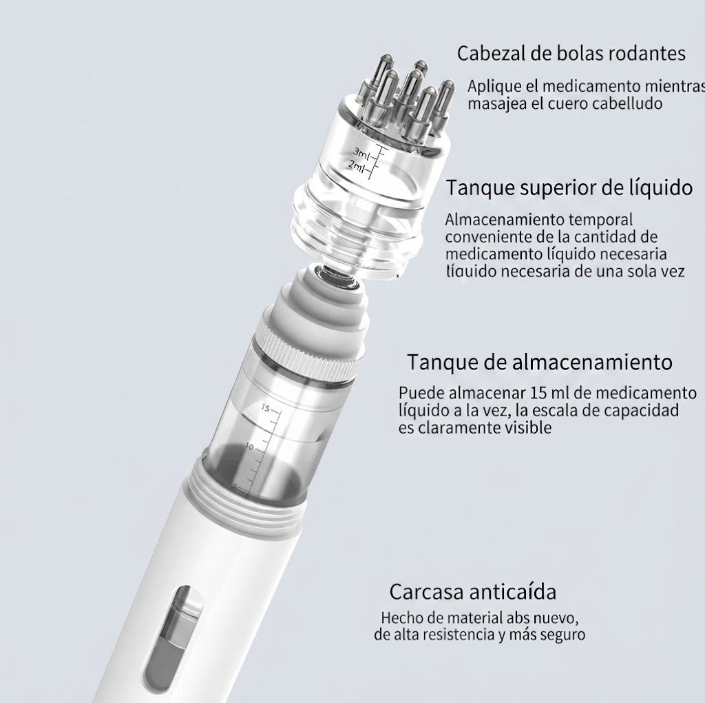 APLICADOR DOSIFICADOR PARA TRATAMIENTOS CAPILARES — 15 ML